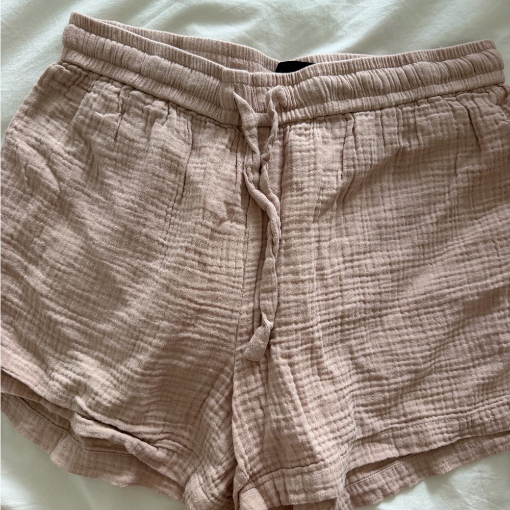 Jenni Kayne Women's Pink Drawstring Shorts